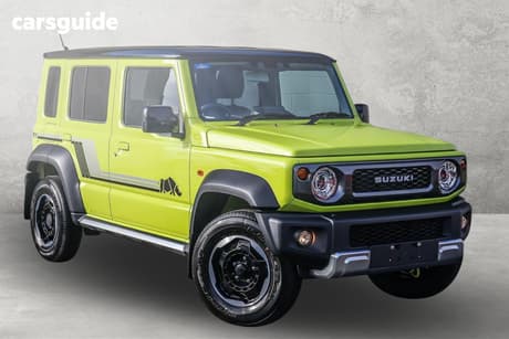 Yellow 2026 Suzuki Jimny Wagon Rhino