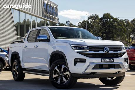 White 2024 Volkswagen Amarok Dual Cab Utility Style Tdi500 4Motion