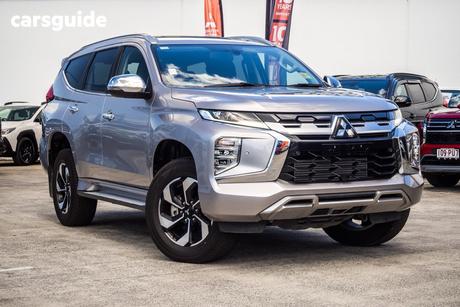 Silver 2024 Mitsubishi Pajero Sport Wagon Gsr (4Wd) 7 Seat