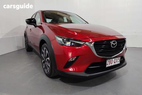 Red 2024 Mazda CX-3 Wagon G20 Evolve