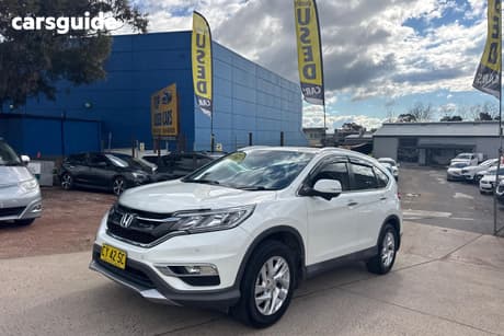 White 2015 Honda CR-V Wagon Vti (4X4)