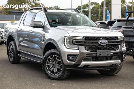 Silver 2025 Ford Ranger Double Cab Pick Up Wildtrak 3.0 (4X4)