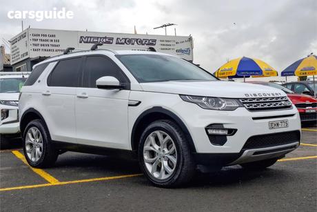 White 2019 Land Rover Discovery Sport Wagon Sd4 (177Kw) Hse Awd