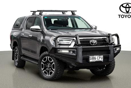Grey 2022 Toyota Hilux Double Cab Pick Up Sr5 (4X4)