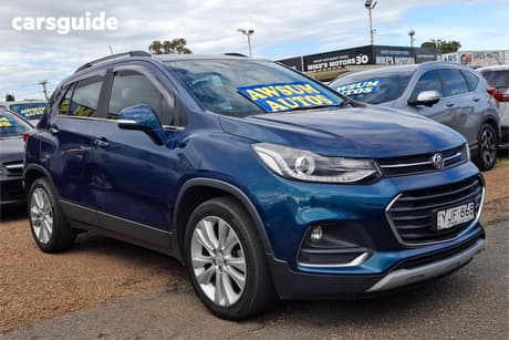 Blue 2019 Holden Trax Wagon Ltz