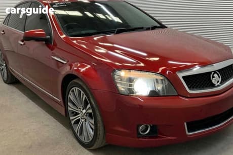 Orange 2015 Holden Caprice Sedan V