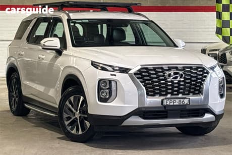 White 2021 Hyundai Palisade Wagon (8 Seat)