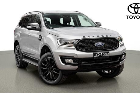 Silver 2022 Ford Everest Wagon Sport (4Wd)