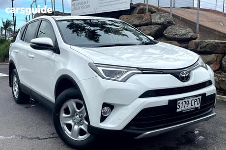 White 2018 Toyota RAV4 Wagon Gx (2Wd)