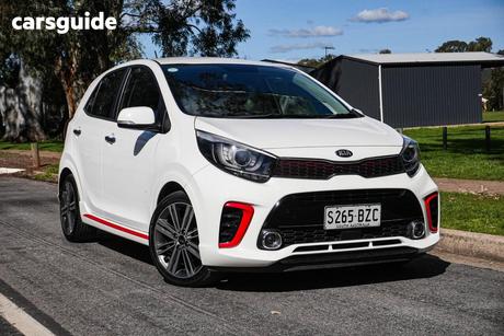 White 2019 Kia Picanto Hatchback Gt (Turbo)