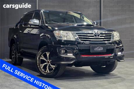 Black 2014 Toyota Hilux Dual Cab Pick-up Sr5 Black (4X4)