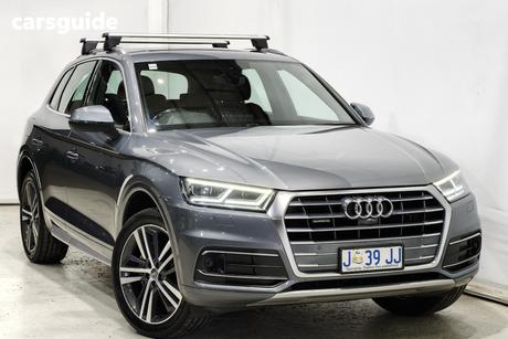 Grey 2020 Audi Q5 Wagon 40 Tdi Quattro Sport
