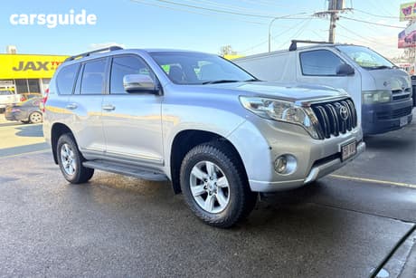 Silver 2014 Toyota Landcruiser Prado Wagon Altitude (4X4)