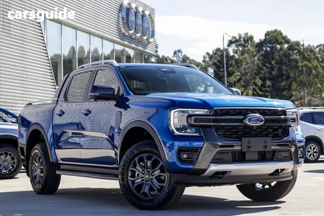 Blue 2024 Ford Ranger Double Cab Pick Up Wildtrak 2.0 (4X4)