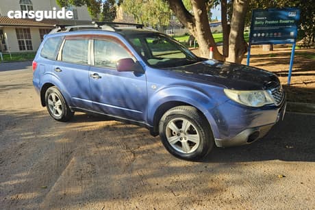 Blue 2011 Subaru Forester Wagon X