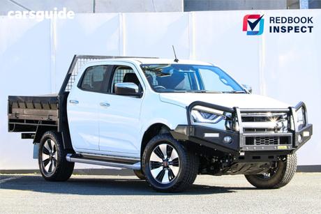 White 2021 Isuzu D-MAX Crew Cab Utility Ls-U (4X4)