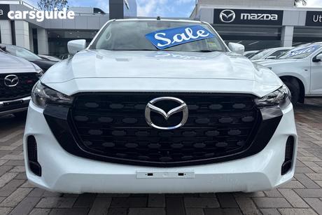 White 2026 Mazda BT-50 Dual Cab Chassis Xt (4X4)