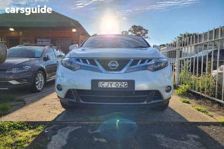 White 2012 Nissan Murano Wagon Ti