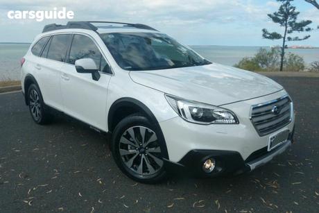 White 2016 Subaru Outback Wagon 2.5I Premium
