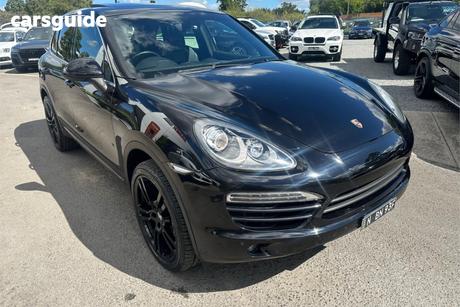 Black 2012 Porsche Cayenne Wagon Diesel