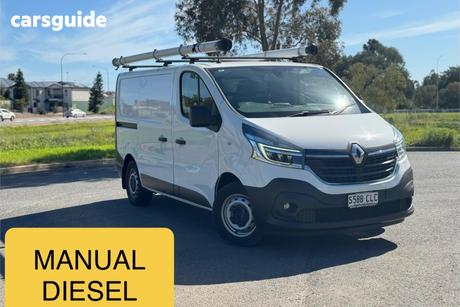 White 2021 Renault Trafic Van L1 Swb Premium (103Kw)