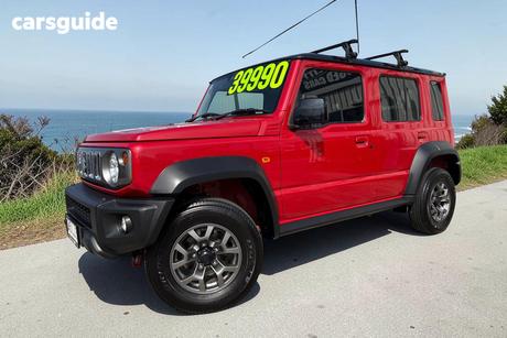 Red 2024 Suzuki Jimny Wagon Xl