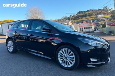 Black 2016 Ford Focus Hatchback Sport