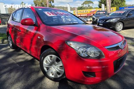 Red 2011 Hyundai I30 Hatchback Sx