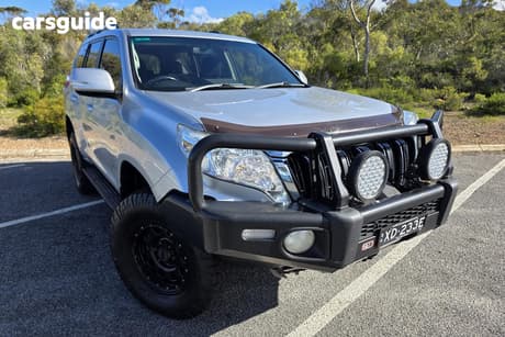 Silver 2016 Toyota Landcruiser Prado Wagon Gxl (4X4)