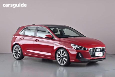 Red 2017 Hyundai I30 Hatchback Sr Premium