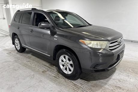 Grey 2012 Toyota Kluger Wagon Kx-R (4X4) 7 Seat