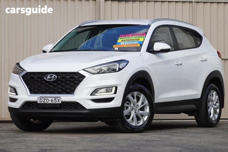 White 2018 Hyundai Tucson Wagon Active X (Fwd)