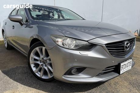 Silver 2013 Mazda 6 Sedan Atenza