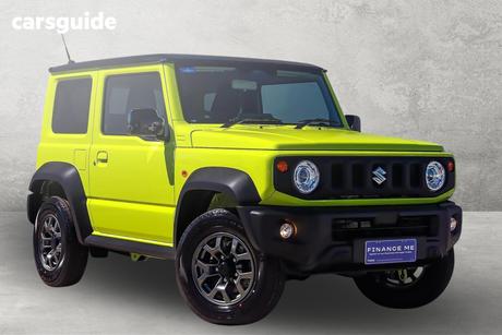 Yellow 2026 Suzuki Jimny Wagon Glx