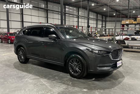 Grey 2020 Mazda CX-8 Wagon Touring (Fwd)
