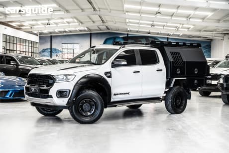 White 2019 Ford Ranger Double Cab Pick Up Wildtrak 3.2 (4X4)