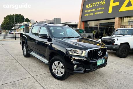 Black 2021 LDV T60 Double Cab Utility Pro (4X4)