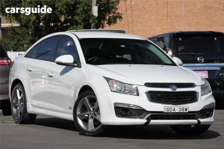 White 2016 Holden Cruze Sedan Sri Z-Series
