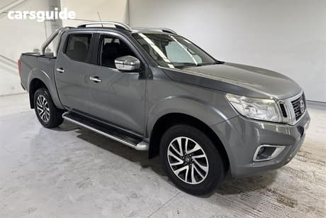 Grey 2018 Nissan Navara Dual Cab Pick-up St-X (4X2) (Leather Trim)