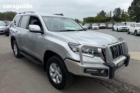 Silver 2020 Toyota Landcruiser Prado Wagon Gxl