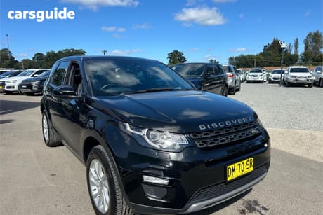 Black 2019 Land Rover Discovery Sport Wagon Sd4 (177Kw) Se Awd