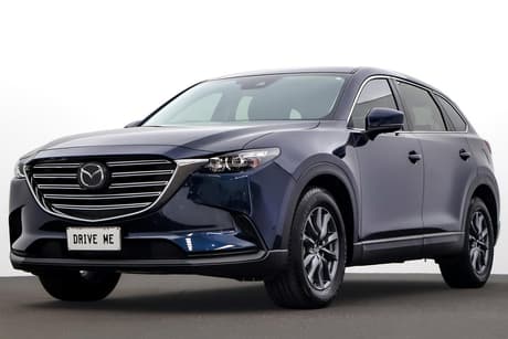 Blue 2022 Mazda CX-9 Wagon Sport (Fwd)