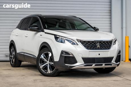 White 2018 Peugeot 3008 Wagon Gt Line