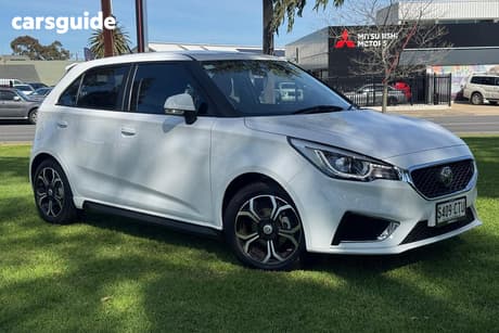 White 2022 MG MG3 Hatchback Excite (With Navigation)