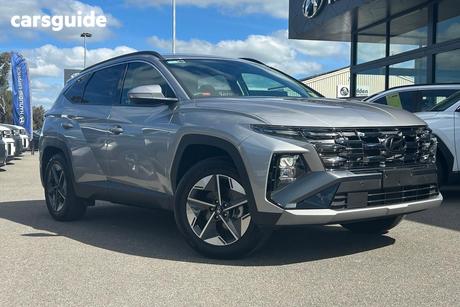 Silver 2024 Hyundai Tucson Wagon Elite (Fwd)