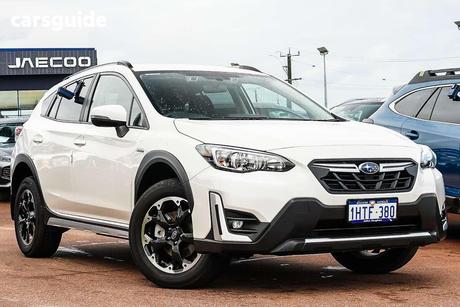 White 2022 Subaru XV Wagon Hybrid L Awd
