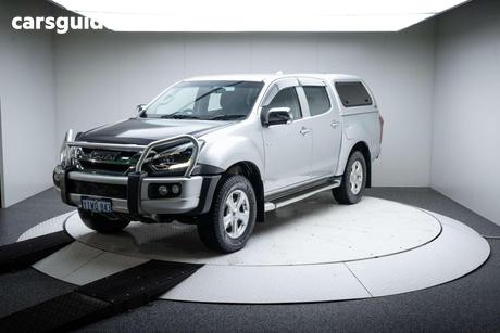 Silver 2018 Isuzu D-MAX Crew Cab Utility Ls-U Hi-Ride (4X4)