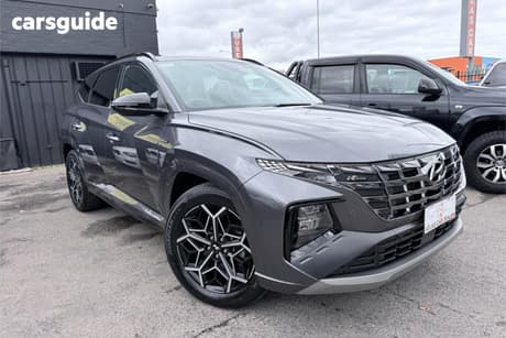 Grey 2023 Hyundai Tucson Wagon Elite N Line (Awd)