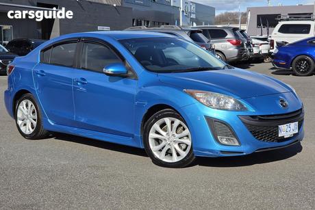 Blue 2010 Mazda 3 Sedan Sp25