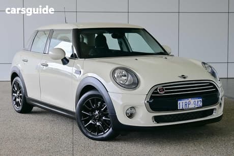 White 2015 Mini Hatch Hatch COOPER D F
